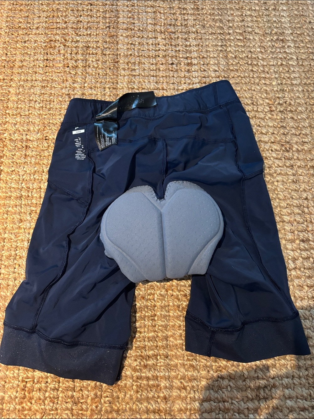 Trek Padded Cycling Shorts in Navy Blue